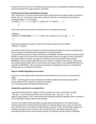 Flex y bison | PDF