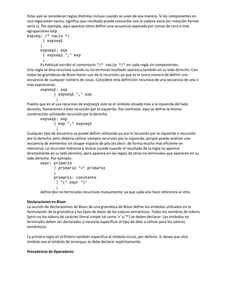 Flex y bison | PDF