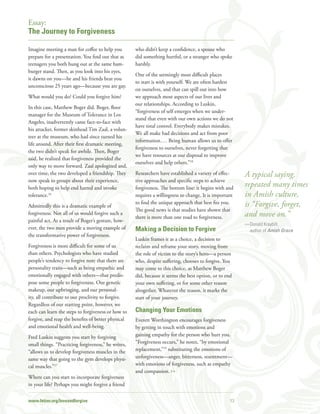 Forgiveness Project Example Conversations About Forgiveness Guide | PDF