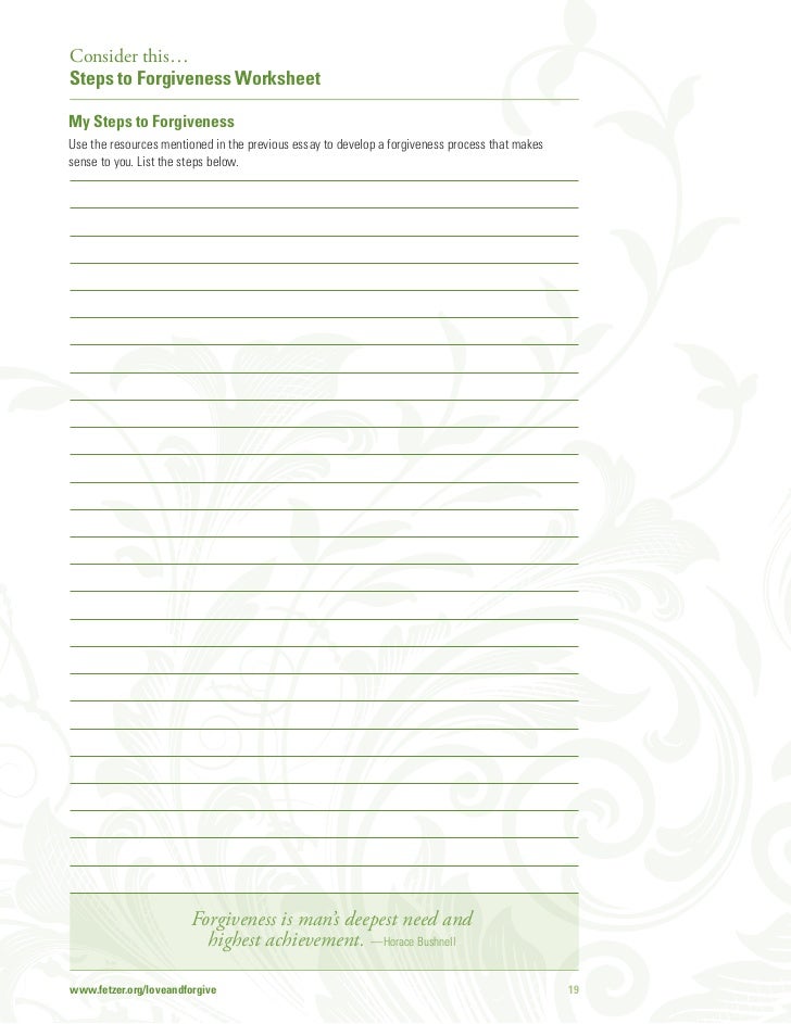 conversations about forgiveness guide forgiveness essay