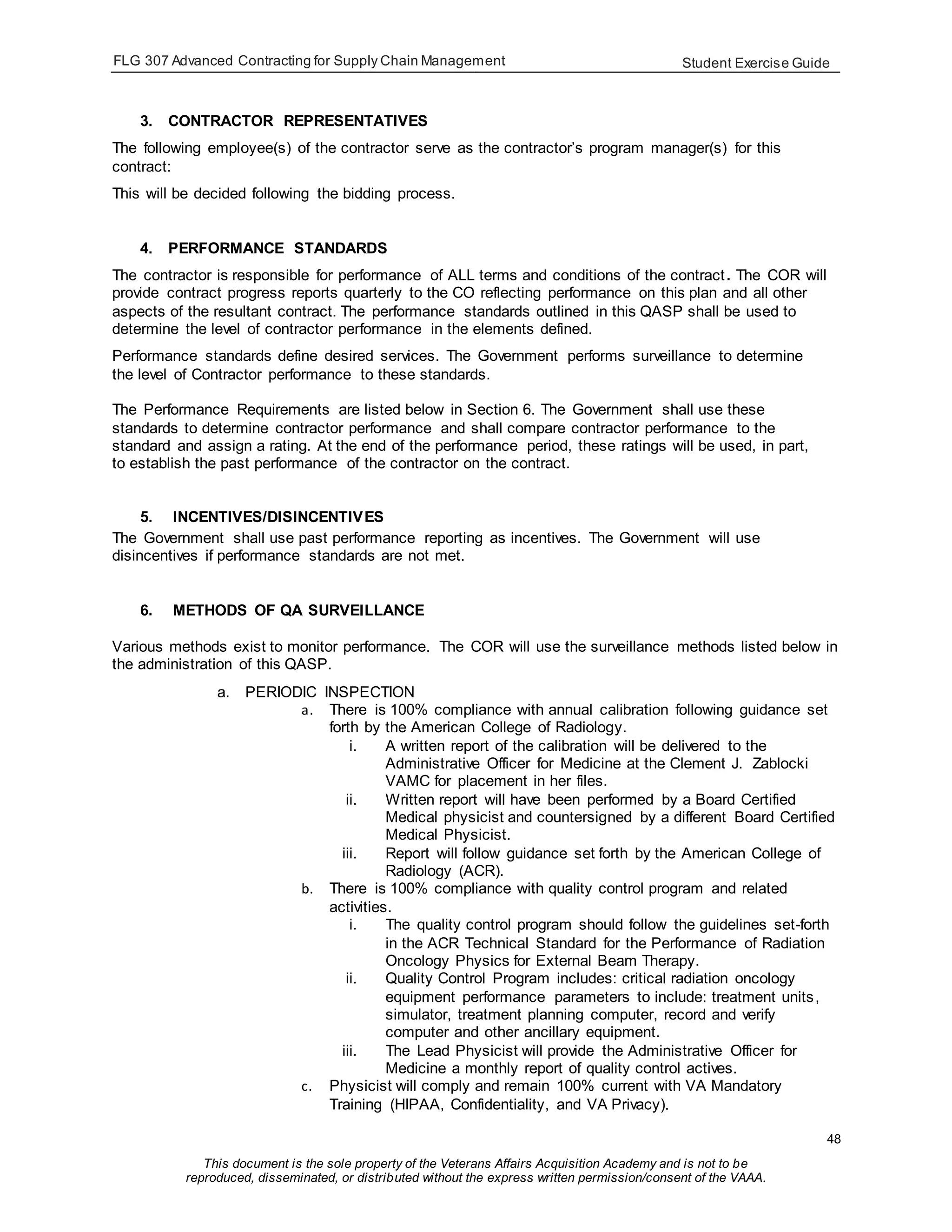 VA Supply Chain 100 Student Exercise Guide PDF