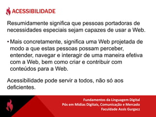 XHTML 2 – abandonada em 2009