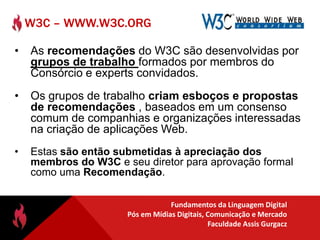 Creative CommonsAs licenças são disponibilizadas em 3 camadas: licença jurídica, legível por humanos e legível por máquinas.Isto é, o conteúdo é o mesmo mas com público diferente em cada formato.