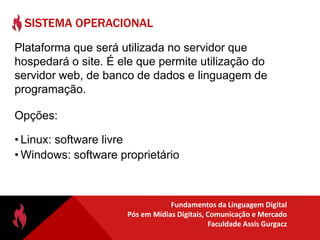 URI - UniformResourceIdentifierÉ um endereço que sintaticamente representa um recurso presente na Internet. Contém duas informações essenciais:COMO transferir o objeto (o protocolo) e ONDE encontrá-lo (máquina, porta e caminho virtual)Sintaxe:protocolo://maquina:porta/caminho/recursoExemplos:http://www.nitrum.com.br/emails/mbamktdigital/mbamktdigital.htmlhttp://intranet:8081/pedidosftp://usuario:senha@maquina.com/pub/arquivo.docmailto:giuliano@nitrum.com.br