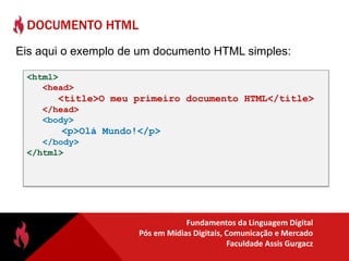 Linguagem de ProgramaçãoTecnologia que irá tratar as informações enviadas pelos navegadores podendo armazená-las ou recuperá-las do banco de dados, enviar e-mails, etc.Opções disponíveis:Java, PHP, Python, Ruby, Perl - livresC# (.net) – open sourceVBScript (ASP), Visual Basic.net  - proprietárias