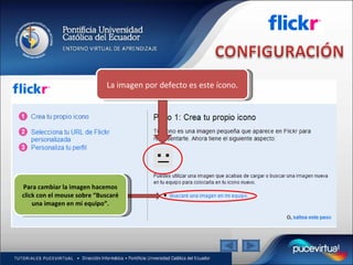 La imagen por defecto es este ícono. Para cambiar la imagen hacemos click con el mouse sobre “Buscaré una imagen en mi equipo”. 