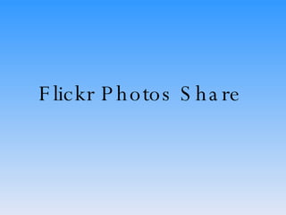 Flickr Photos Share 