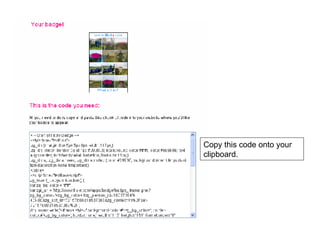 Copy this code onto your clipboard. 