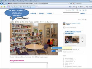 To add a note to a photo, click Add Note. 