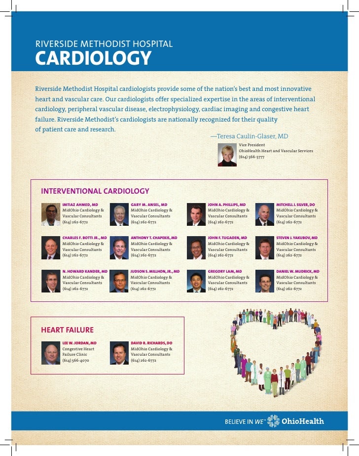 ohiohealths riverside methodist hospital cardiology doctors methodist hospital doctors note