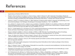 Flies as potential carriers for diseases in pork butcheries in Kampala