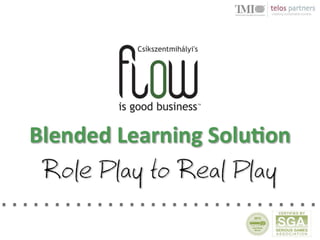 Official Blended Learning Solution to Csikszentmihalyi's Fligby Leadership Simulation by TMI-Telos Partners