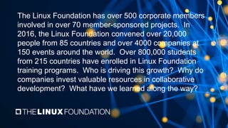 What in the World is Going on at The Linux Foundation? | PPTX