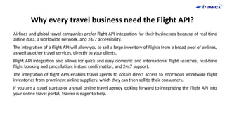Flight API Documentation | Flight API Cost | Flight Booking API | PPTX