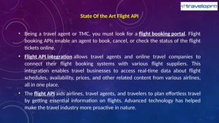 Flight API Provider, Flight API Integration, Flight Booking API | PPTX