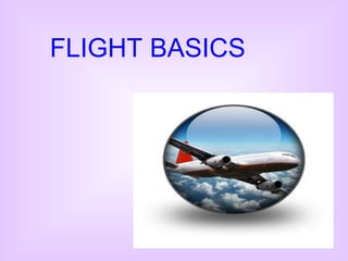 FLIGHT BASICS
 
