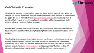 Open Flight API | Flight Booking API Provider | APIs Flight | PPTX
