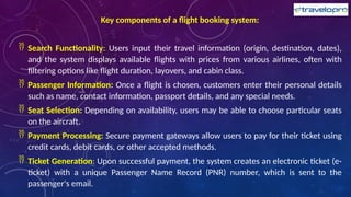 Flight Booking Algorithm Flight Booking System | Flight Booking App | PPTX