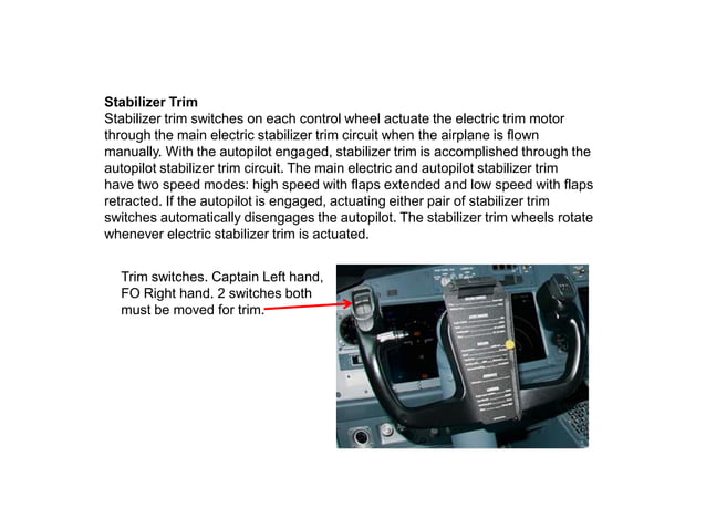 B737 NG Flight controls | PPTX
