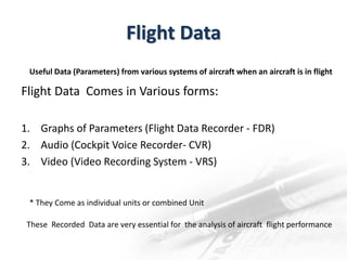 Flight data analysis & black box | PDF