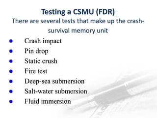 Flight data analysis & black box | PDF