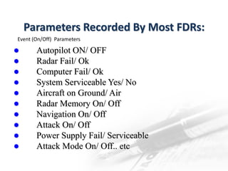 Flight data analysis & black box | PDF