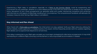 Flight Resilience: Cayman Airways Know-How | PPT