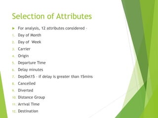 Flight departure delay prediction | PPTX