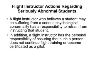 Flight Instructor Human Behavior Lesson | PPT | Educational Assessment ...