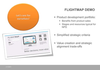 Flightmap Portfolio Management November 2014