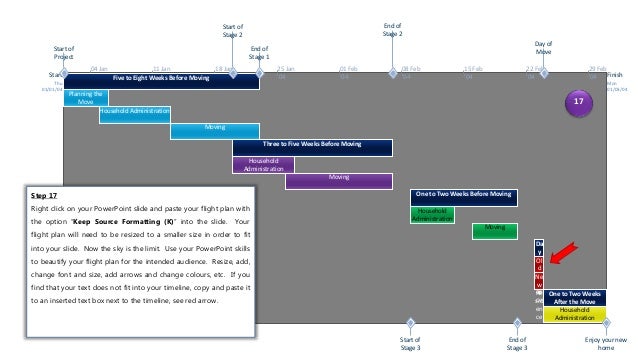 how to build a project flight plan in microsoft project moving project plan