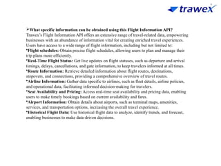 FLIGHT SEARCH API | FLIGHT RESERVATION SOFTWARE | PPTX