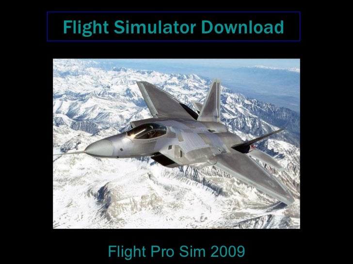 Flight Simulator Download 2009