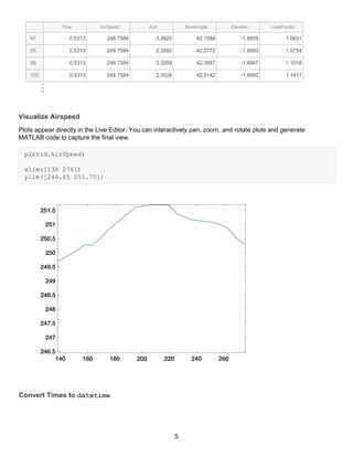 Flight Test Analysis Final | PDF