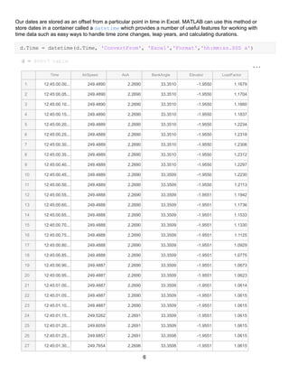 Flight Test Analysis Final | PDF