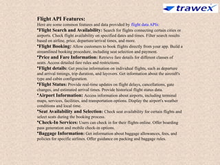 FLIGHT TICKET API | API INTEGRATION PLATFORM | PPTX