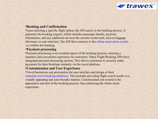 FLIGHT TICKET API | API INTEGRATION PLATFORM | PPTX