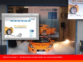 Electric Cars Europe >> Brandintroductie, huisstijl, website, div. communicatiemiddelen
 