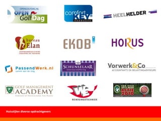 Huisstijlen diverse opdrachtgevers
 