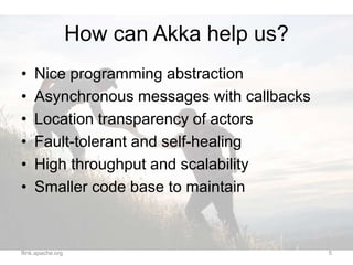 Coding Akka Apache Flink - Akka for the Win! | PPTX
