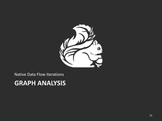 GRAPH ANALYSIS
Native Data Flow Iterations
25
 