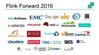 Flink Forward 2016
 