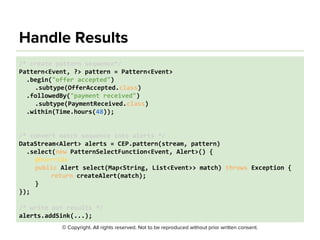 Flink Complex Event Processing | PDF