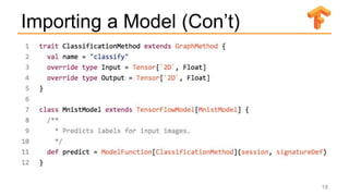 Importing a Model (Con’t)
18
 