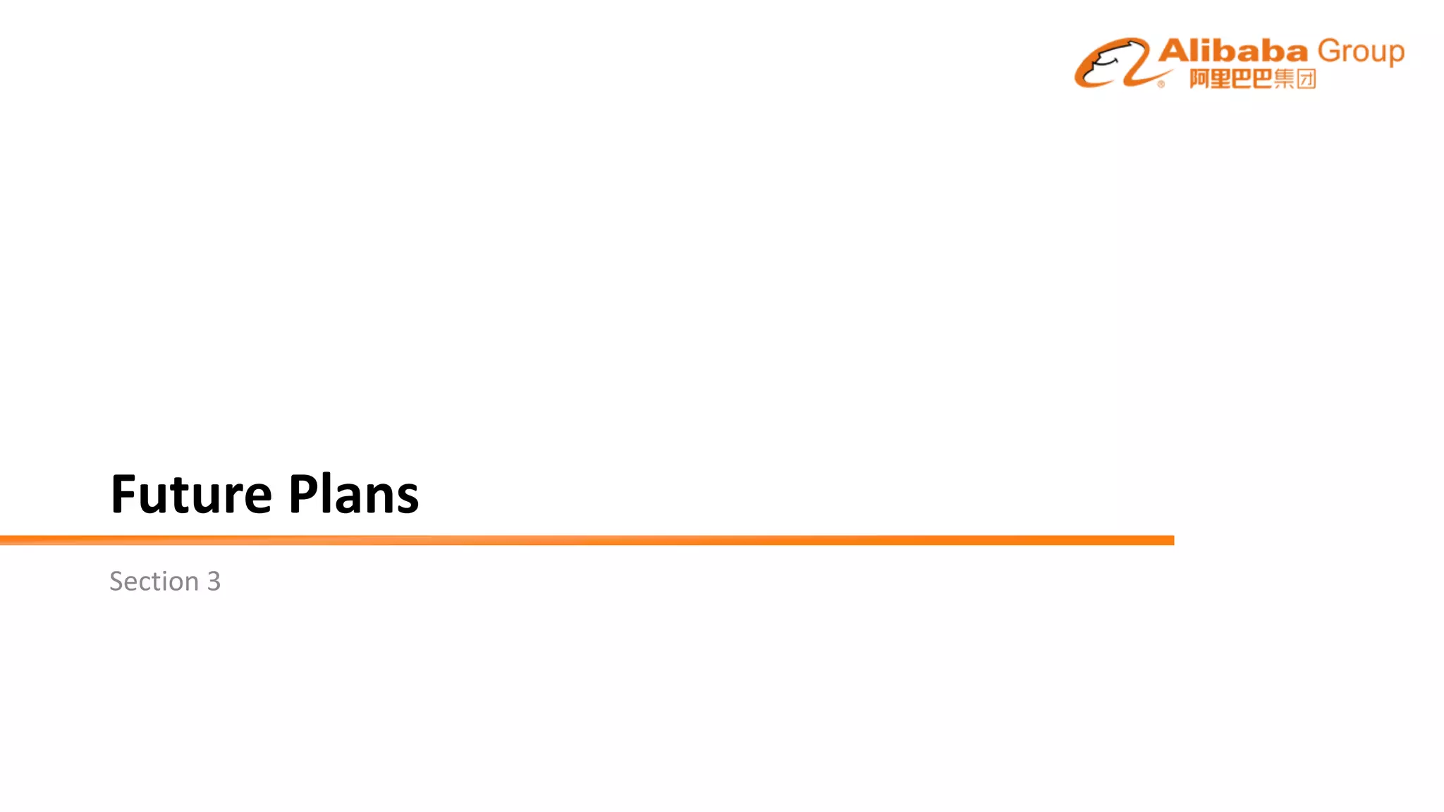 Future Plans
Section	3
 