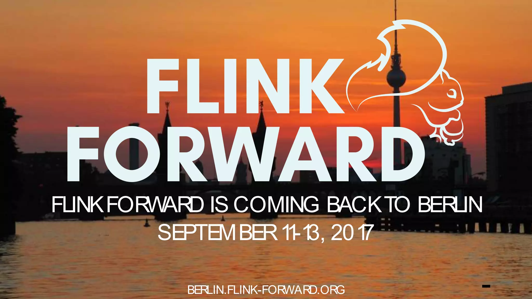 50
Stream Processing
and Apache Flink®'s
approach to it
@StephanEwen
Apache Flink PMC
CTO @ data ArtisansFLINKFORWARD IS COMING BACKTO BERLIN
SEPTEMBER11-13, 2017
BERLIN.FLINK-FORWARD.ORG -
 