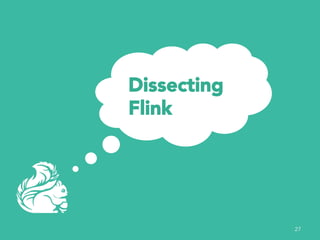 Dissecting 
Flink 
27 
 