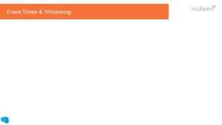 Event Times & Windowing
 