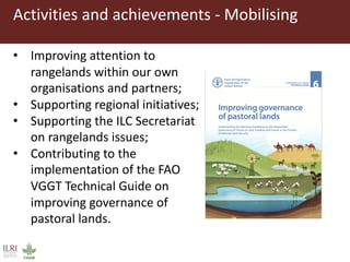 ILC Rangelands Initiative―Global component