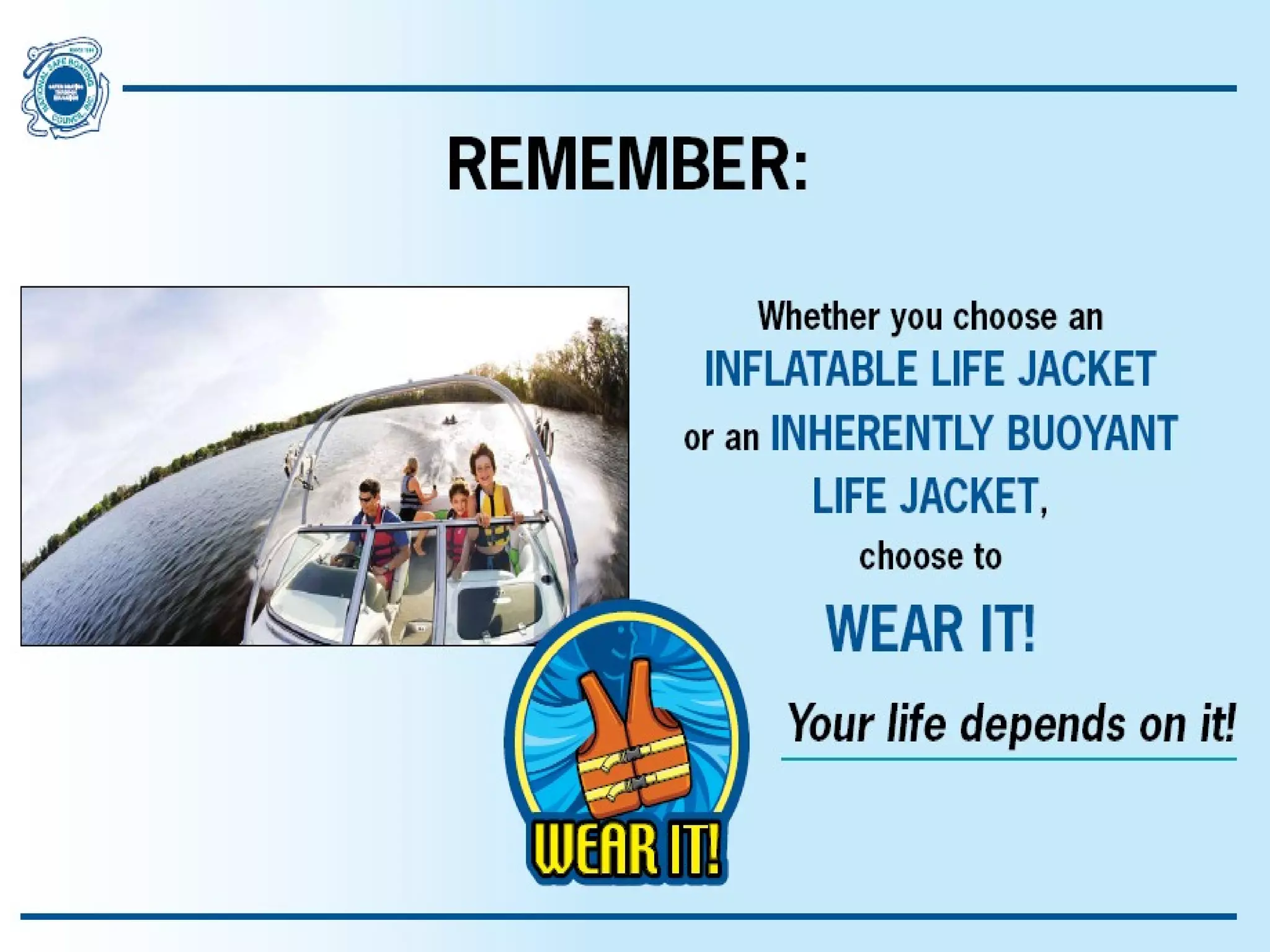 Inflatable Life Jacket Education Presentation | PPT